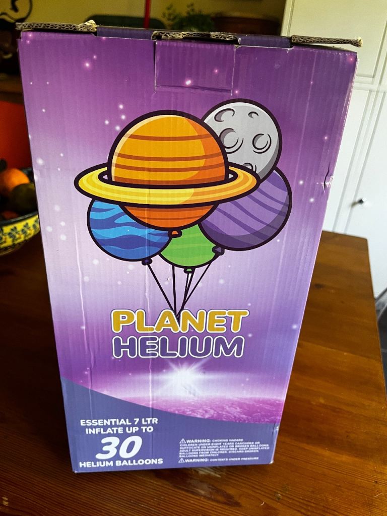 Planet Helium tank 