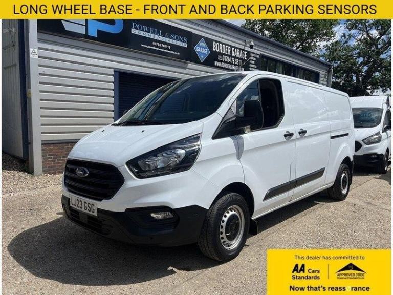 2023 Ford Transit Custom 2.0 EcoBlue 130ps Low Roof Leader Van PANEL VAN DIESEL 