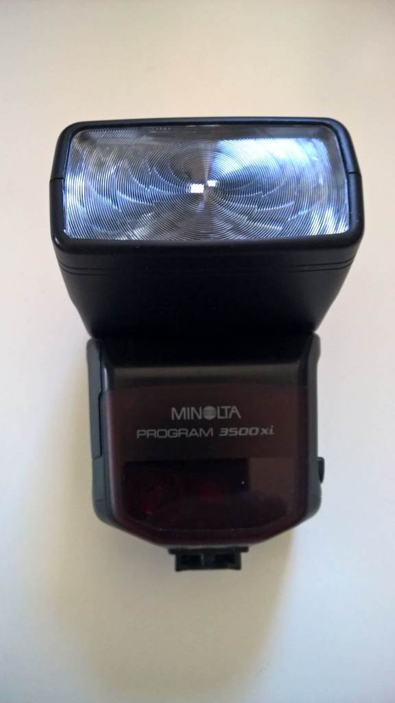 Minolta 3500Xi Program Flash,