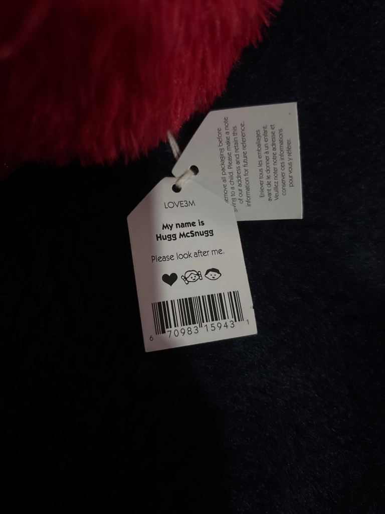 JellyCat Hugg McSnugg