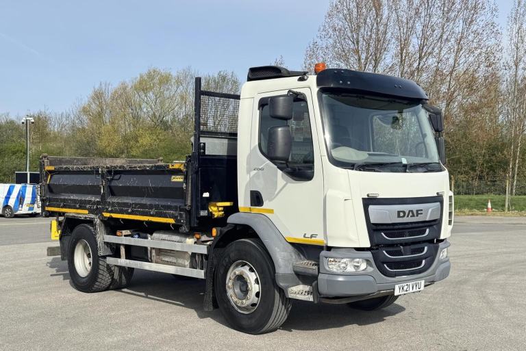 2021 21 plate Euro 6 DAF LF260 18t Insulated Tipper