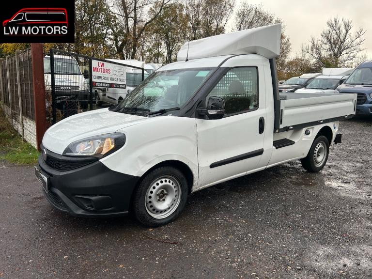 FIAT DOBLO 1.6 MULTIJET 1.6 WORKUP ALLOY DROPSIDER 2021 21 REG MILK FLOAT