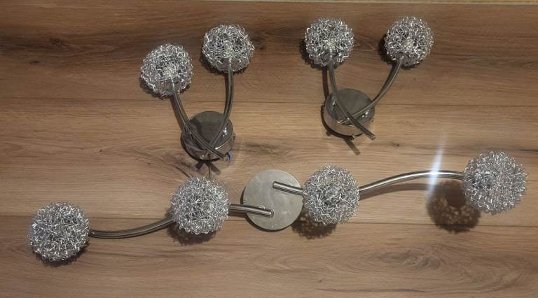 image for Chrome ceiling and wall lights