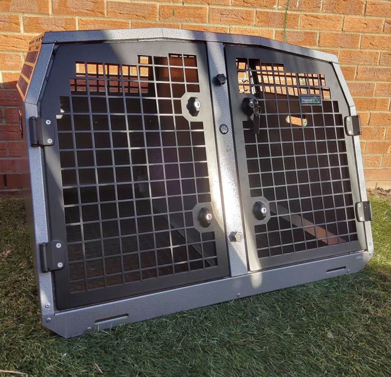 Trans K9 ( B13 ) Transport double dog cage ( Lockable & Crash Tested ) TransK9