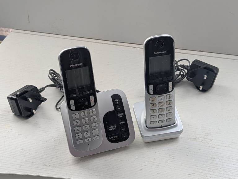 Panasonic Cordless Twin Phones with Answer Machine