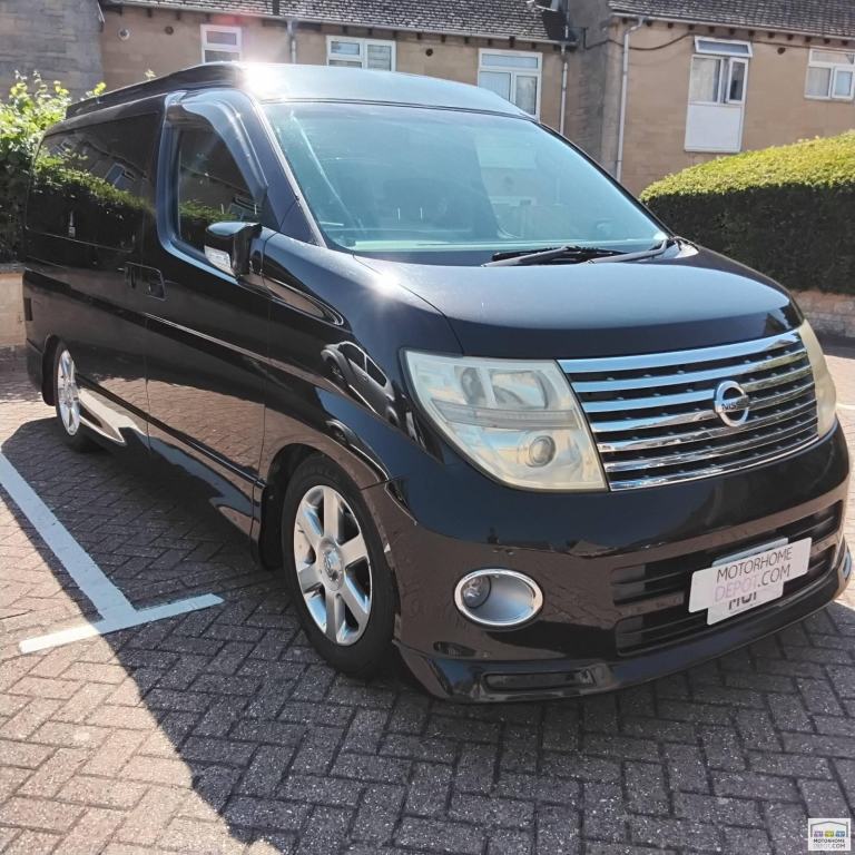 Nissan Elgrand 2.5 auto 4 berth, 4 seat Campervan 