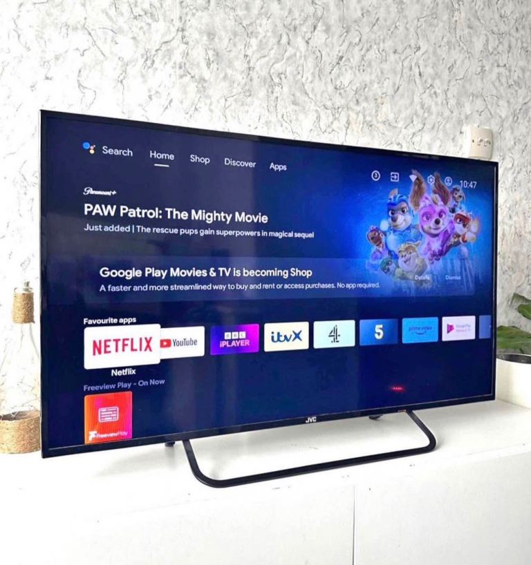 43” Smart JVC Android   Smart WiFi Full HD Led tv   Excellent condition