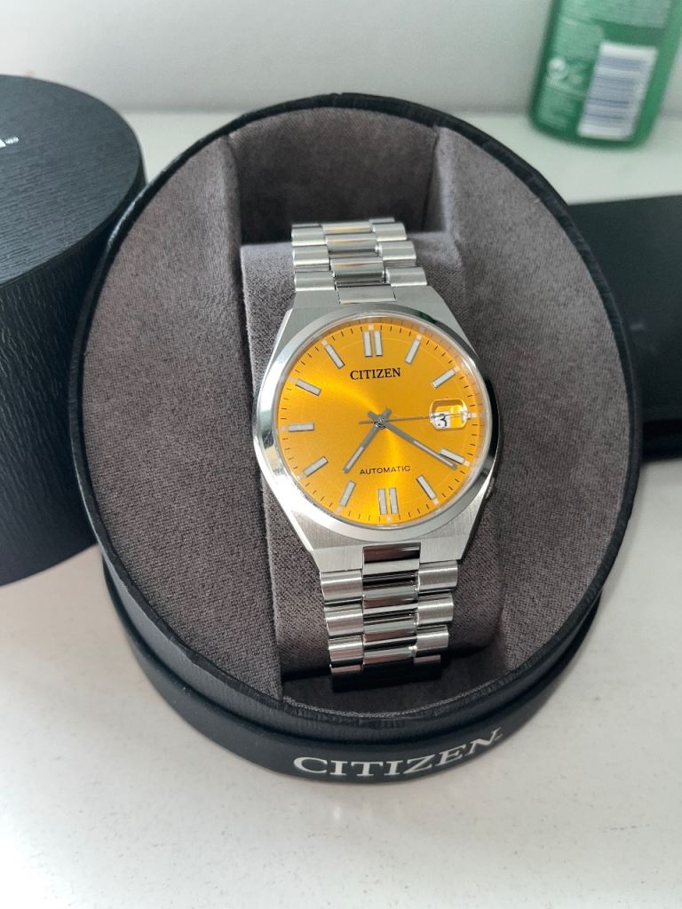 Citizen Tsuyosa- Yellow Automatic 40mm
