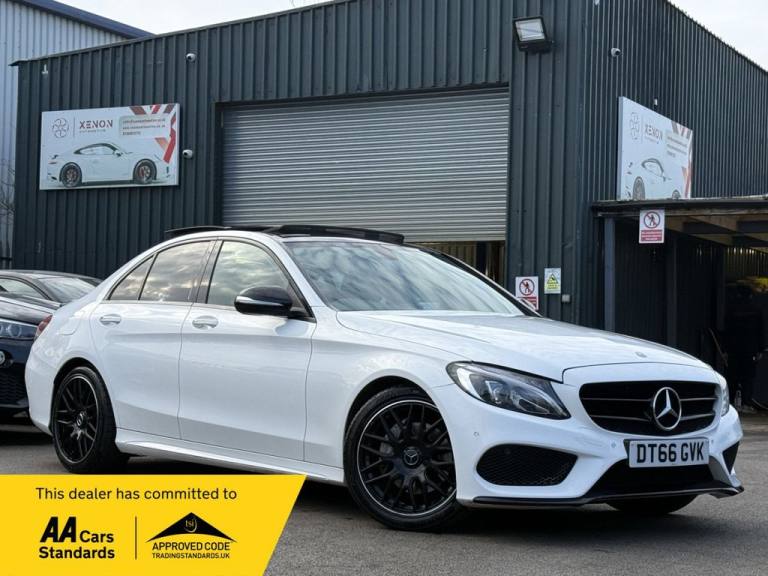 2017 Mercedes-Benz C Class C220d AMG Line Premium 4dr Auto SALOON DIESEL Automatic
