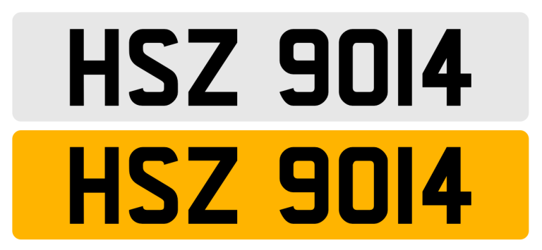 HSZ 9014 Private Number Plate On Retention & Ready to Assign!