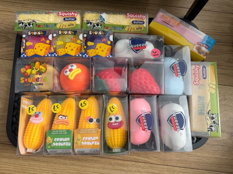 Squishy soft toys 