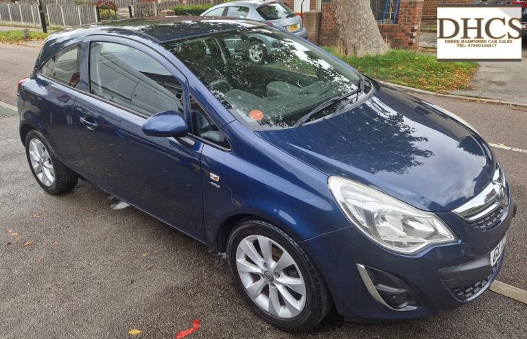 2012 Vauxhall Corsa 1.0 ecoFLEX Active 3dr [AC] HATCHBACK Petrol Manual