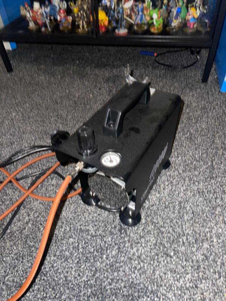 Sparmax Airbrush Compressor & Spray Booth was 170 price now 120 for both 
