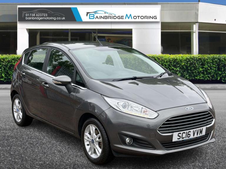 2016 Ford Fiesta 1.25 82 Zetec 5dr HATCHBACK PETROL Manual