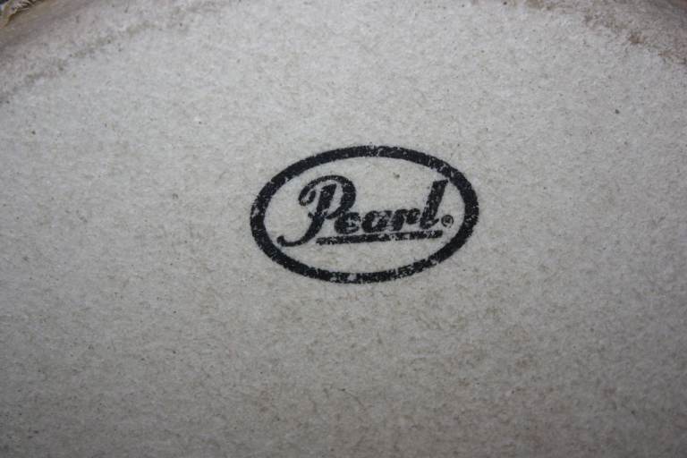 Pearl Primero Pro Fibreglass Bongos 7in + 8.1/2in Wine Red Marble Finish ~ £80 ono