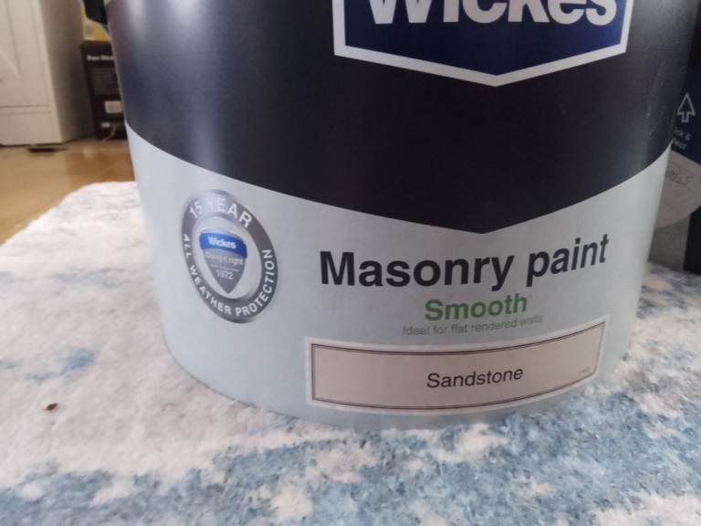 Wickes Masonry Paint -  Sandstone, New