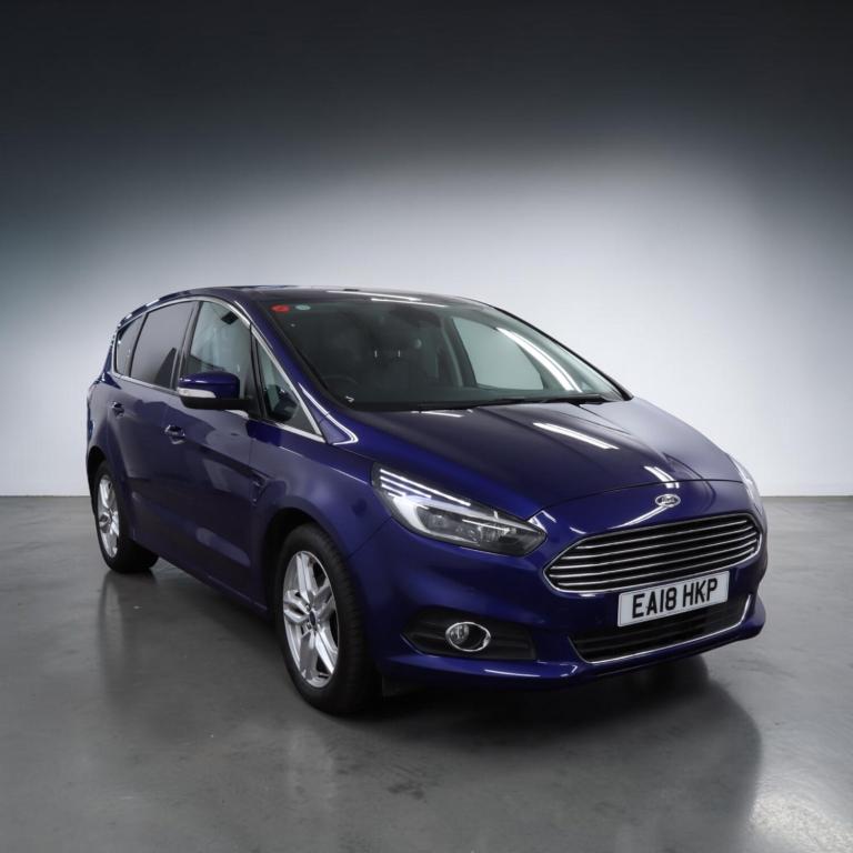 2018 18 FORD S MAX 2.0 TDCI 180 TITANIUM X PACK TURBO DIESEL AUTO 7 SEATS 