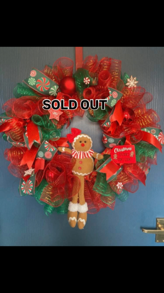 Handmade large festive wreaths 