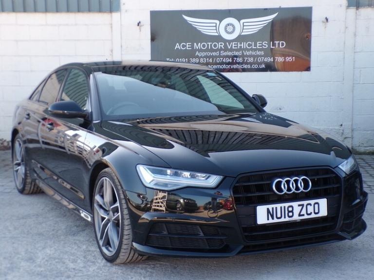2018 Audi A6 2.0 TDI Ultra Black Edition 4dr S Tronic SALOON DIESEL Automatic