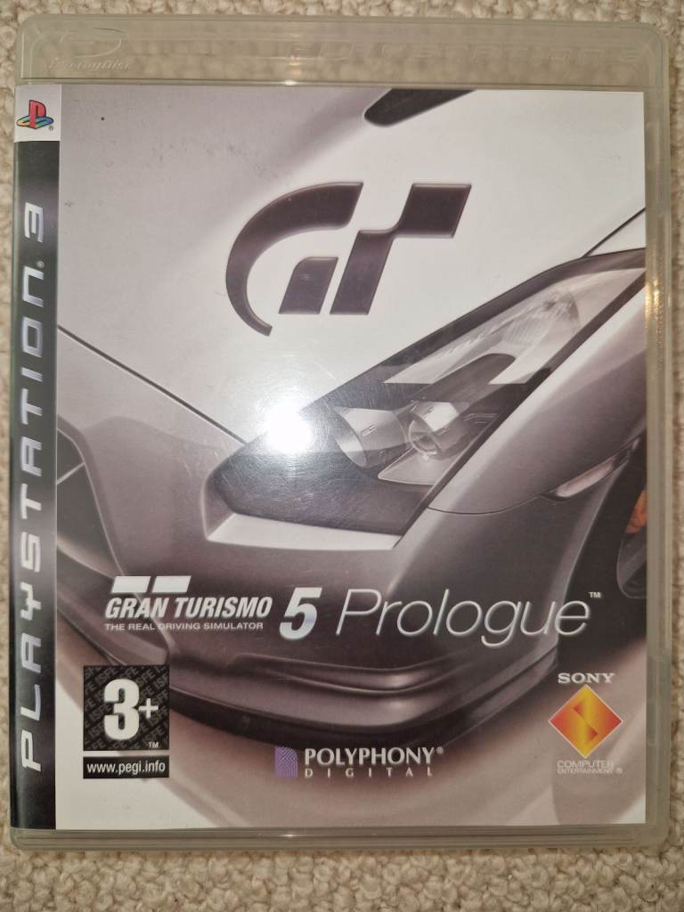 2x PS3 games (Gran Turismo 5 Prologue & 5 Academy Edition)