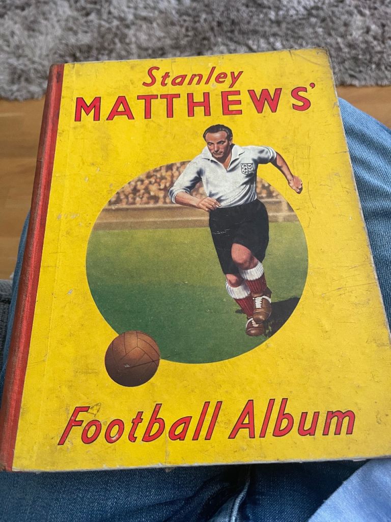 Stanley Matthews Football Album – Vintage Collectible