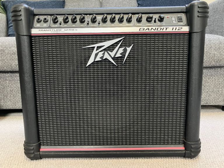 Peavey Bandit 112 transtube guitar amp - ‘Red Stripe'