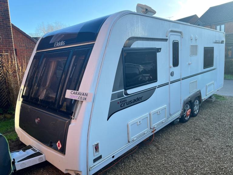 2014 Eldis Crusader Super Sirocco 50th Anniversary Ed. 4 Berth Caravan