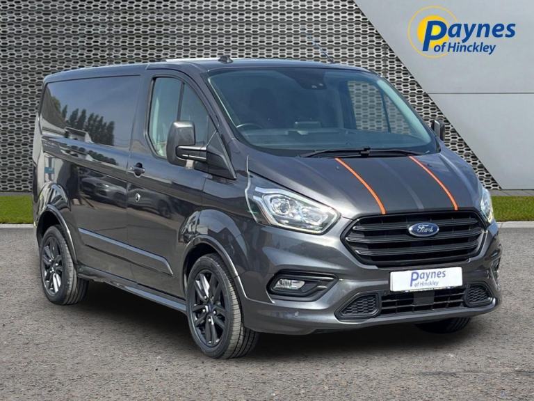 2022 Ford Transit Custom 290L1 H1 SPORT 2.0L 180PS AUTO in Magnetic Grey FSH AC