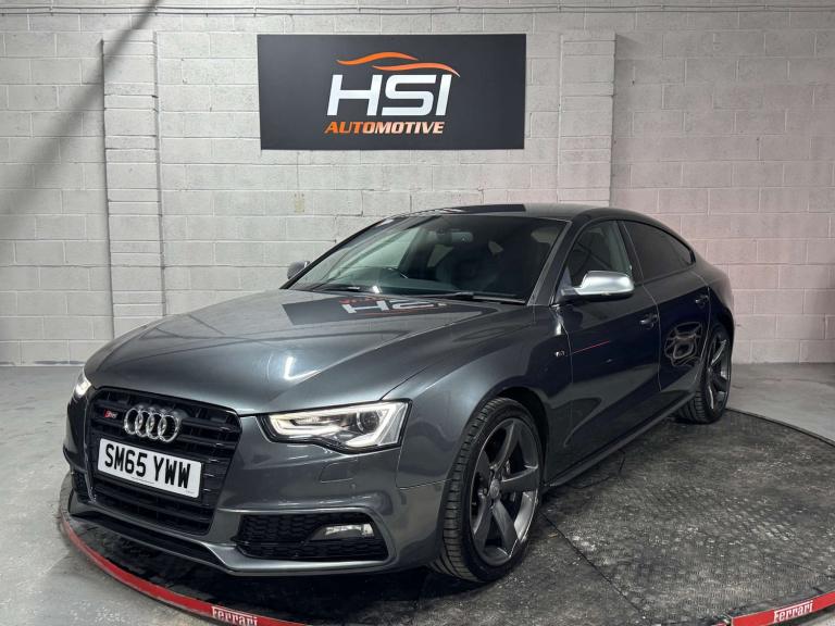 2015 Audi A5 S5 Quattro Black Edition 5dr S Tronic HATCHBACK PETROL Automatic