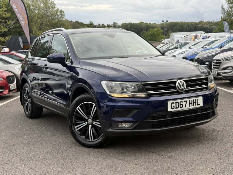 2018 VOLKSWAGEN TIGUAN 2.0 TDI SE Navigation ULEZ Diesel Automatic 5 Door Blue