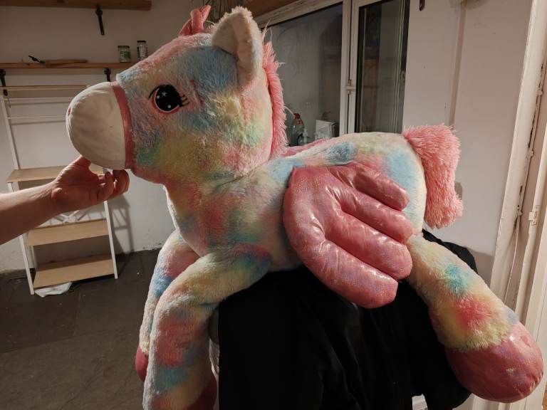Large Unicorn Teddy
