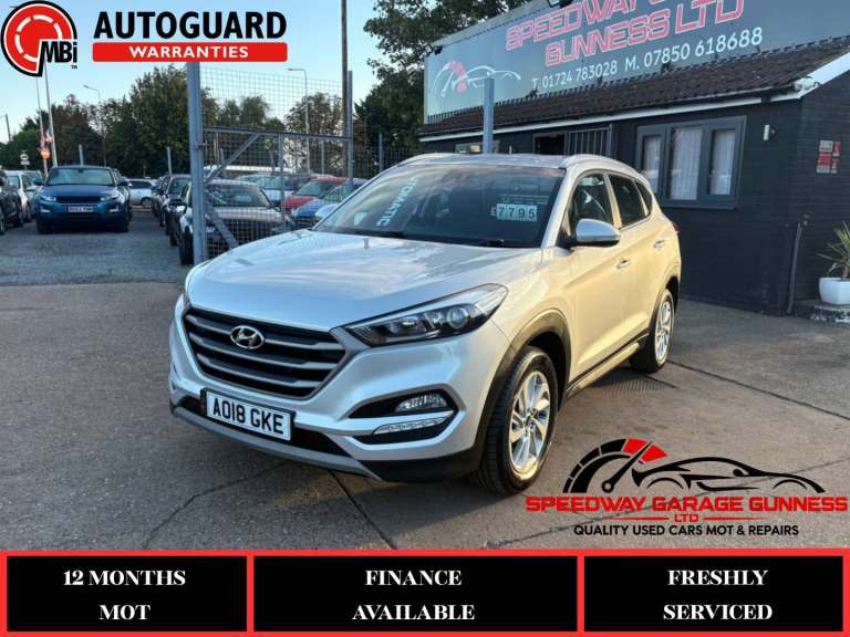 Hyundai TUCSON 1.7 CRDi Blue Drive SE Nav 5dr 2WD DCT Diesel