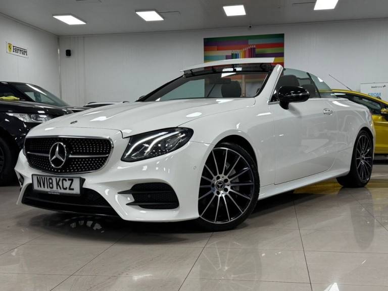 2018 18 MERCEDES-BENZ E-CLASS 2.0 E220D AMG LINE (PREMIUM) CABRIOLET 2DR DIESEL 