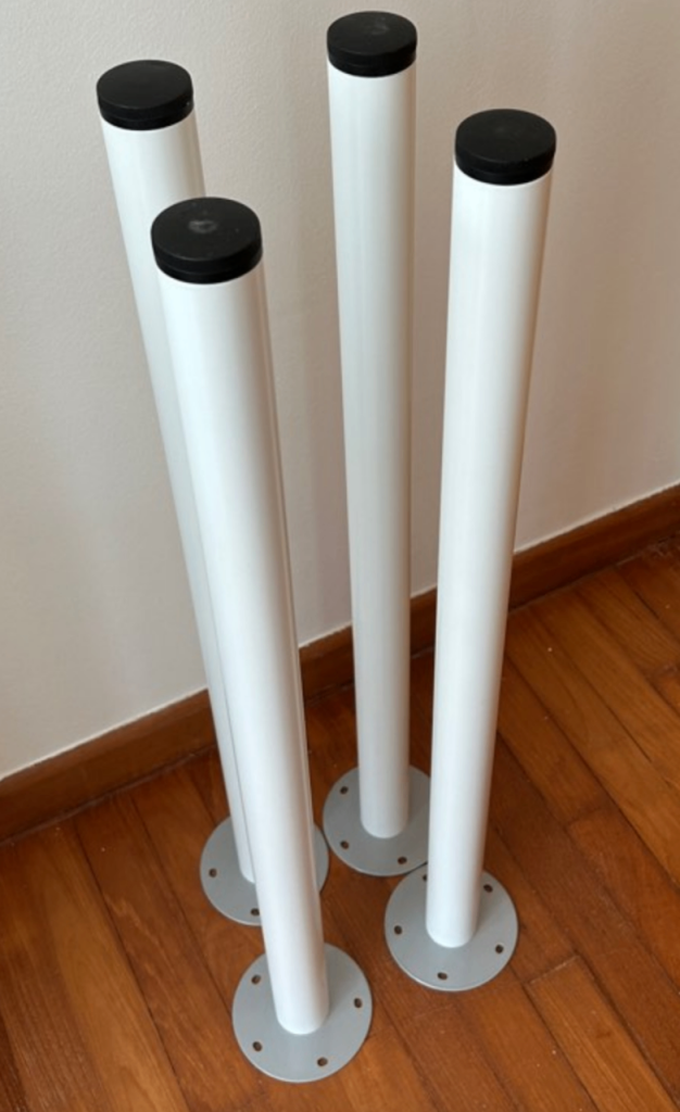 Table legs IKEA ADILS WHITE