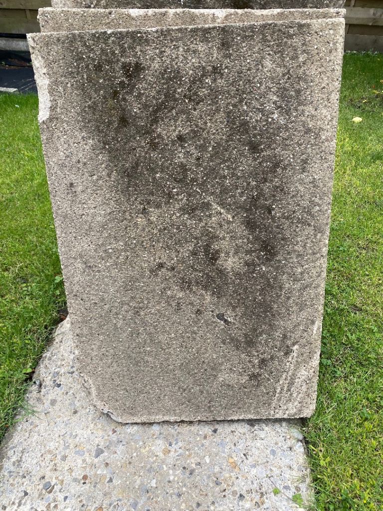 Used Concrete Garden Slabs – Mixed Sizes