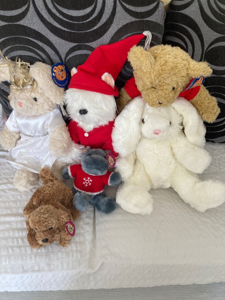 Bear Factory toys (blue or red label size)