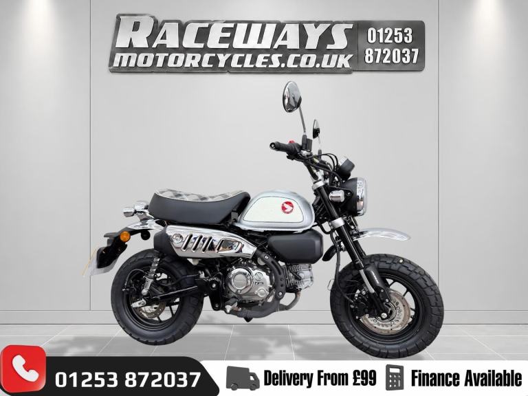 HONDA MONKEY [Phone number removed]REG ONLY 688 MILES BLACK USED MOORCYCLE 124CC