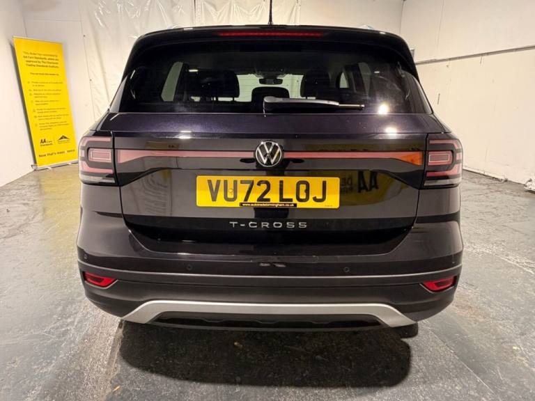 2022 72 VOLKSWAGEN T-CROSS 1.0 TSI SEL SUV 5DR PETROL MANUAL EURO 6 (S/S) (110 P