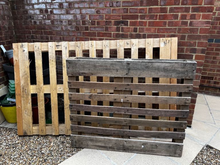 Wooden pallets