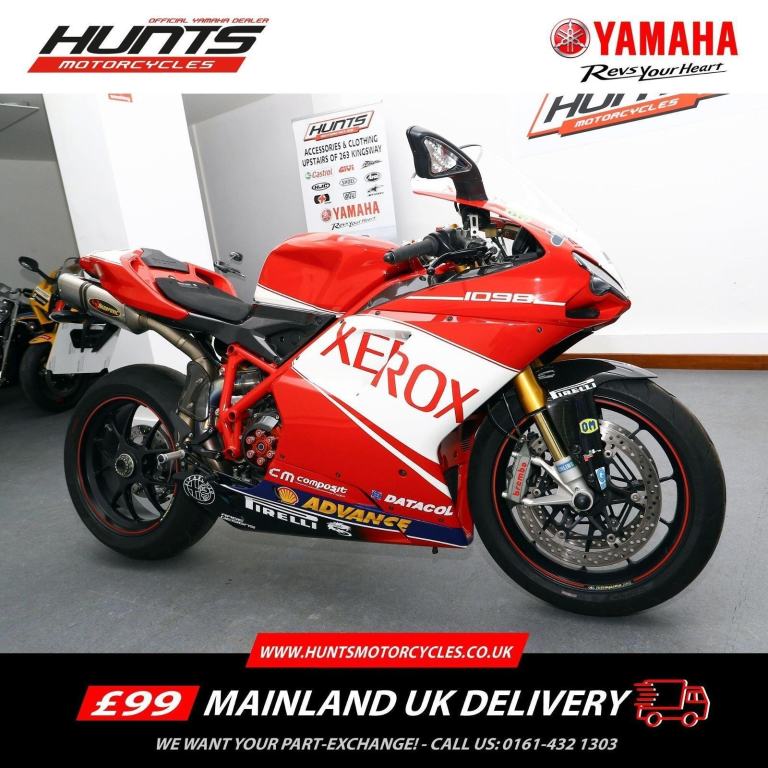 2007 '07 Ducati 1098S. ONLY 6,018 MILES. Akrapovic. Stunning Bike £10,495