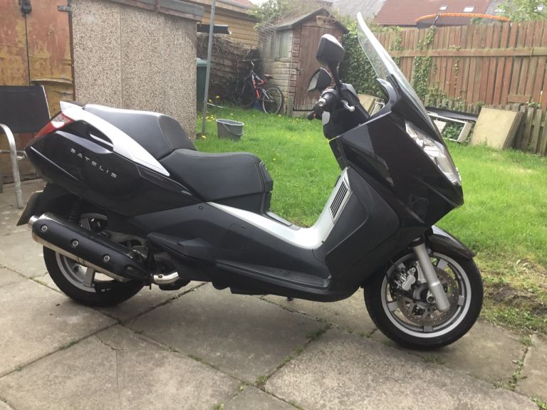 Peugeot satelis 500cc maxi scooter, 08 reg, may deliver