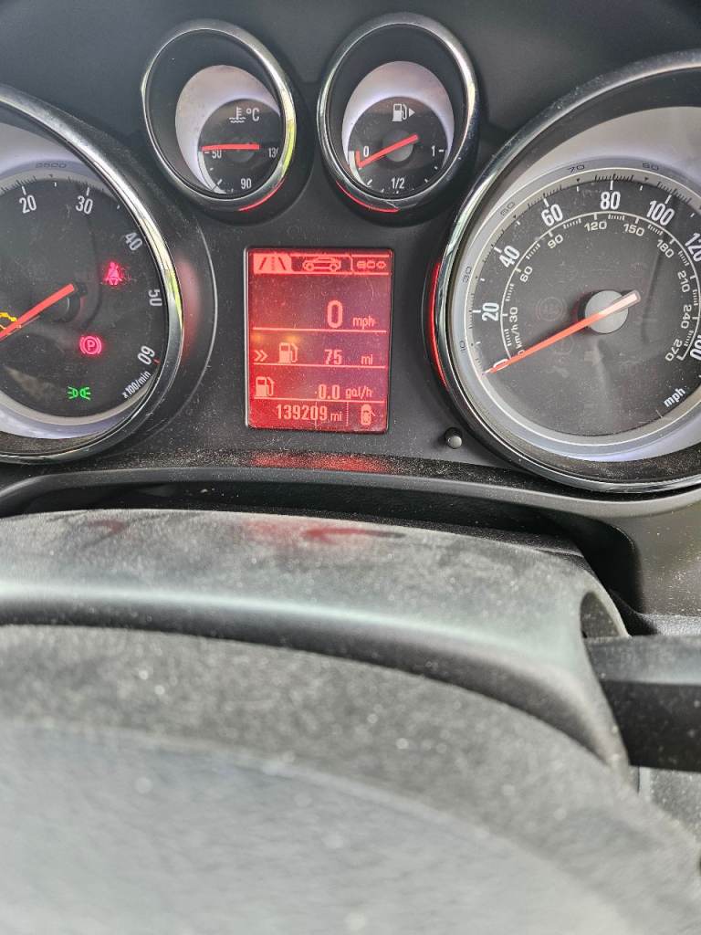 Vauxhall, ZAFIRA, MPV, 2012, Manual, 1956 (cc), 5 doors