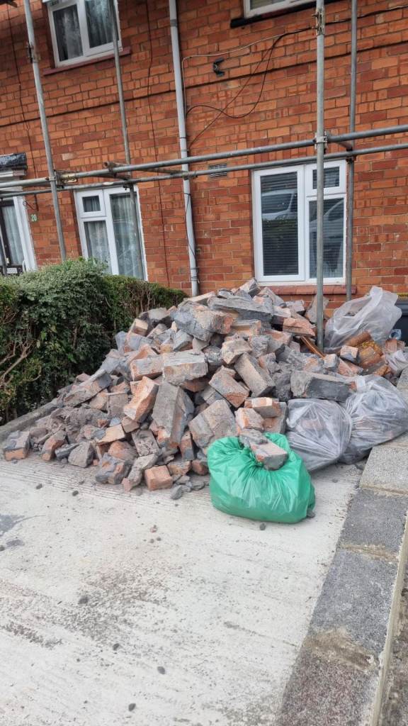FREE Mixed Bricks and Rubble – Good for Hardcore or Fill BS4