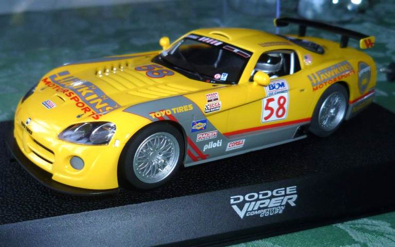 Scalextric, Dodge Viper, C2795, Kenny Hawkins, #58, NOS.