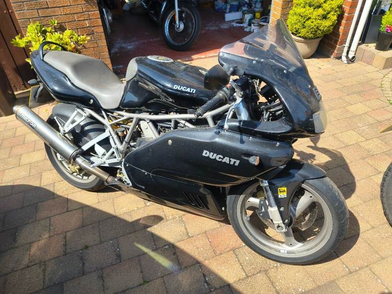 2002 Ducati 750ssie Black Fully Faired