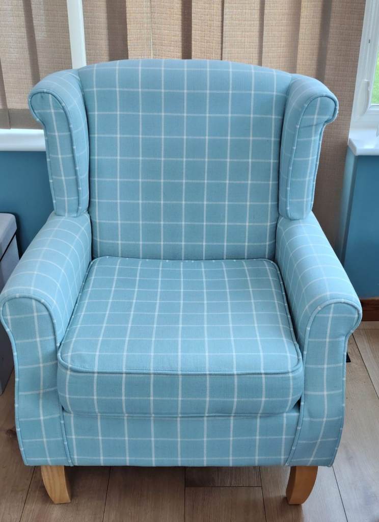 Dunelm lovely wing back arm chair 