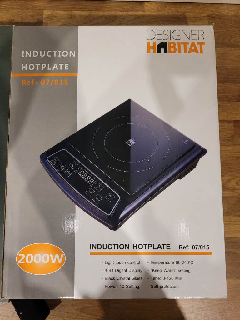 image for Designer Habitat induction hot plate 2000W. Brand Reference part number 07/015