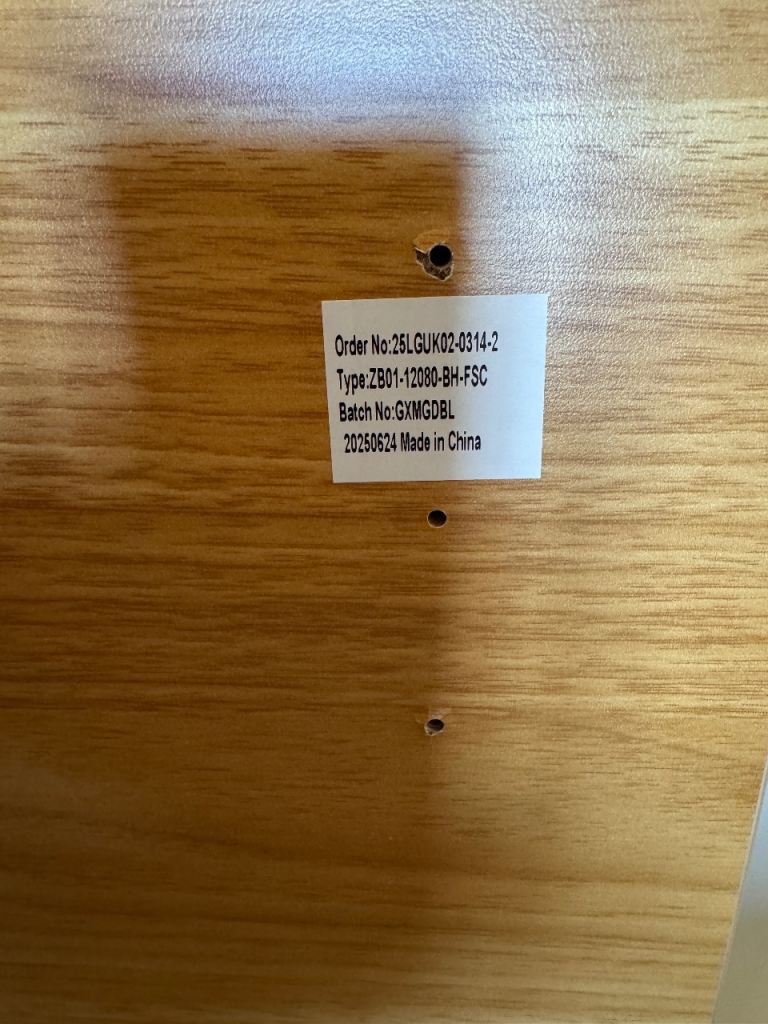 Flexispot Desk Top 120 x 80 cm Maple Colour