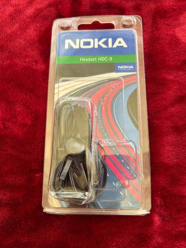 Vintage Nokia Handsfree HDC-9P 5100 / 6100 Headset