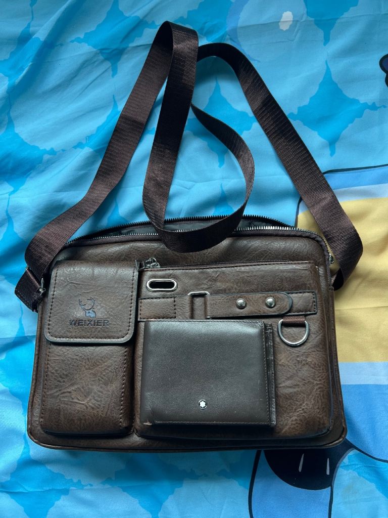 Shoulder bag and wallet